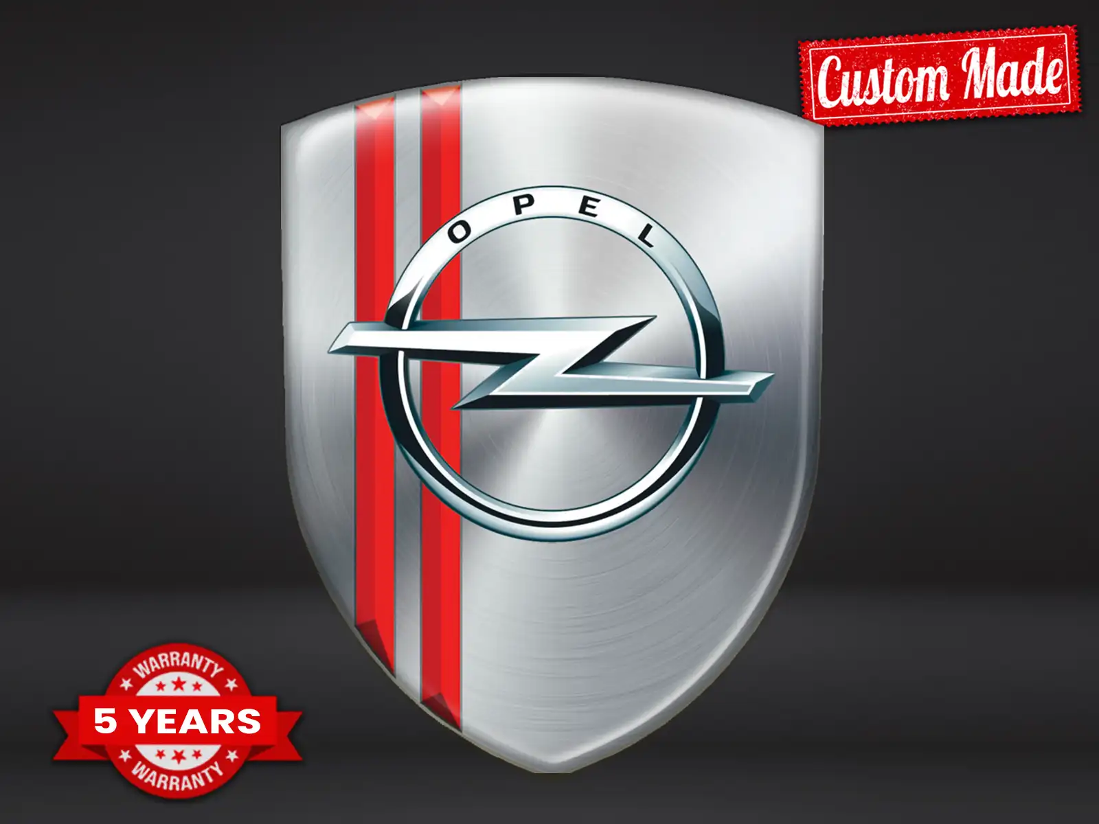 Opel Banner Parabrisas Auto Resistente Limitado Alta Calidad